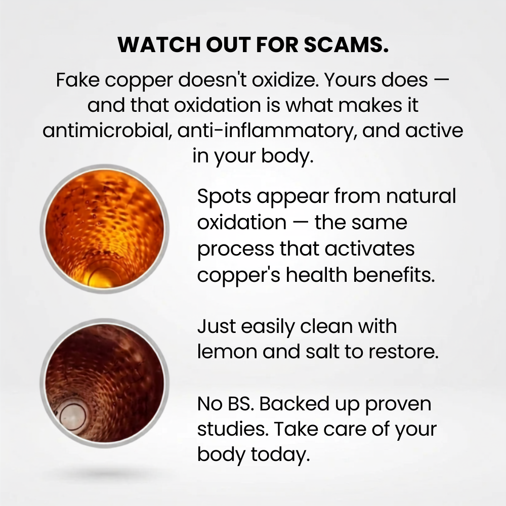PureCo - Copper Water Bottle