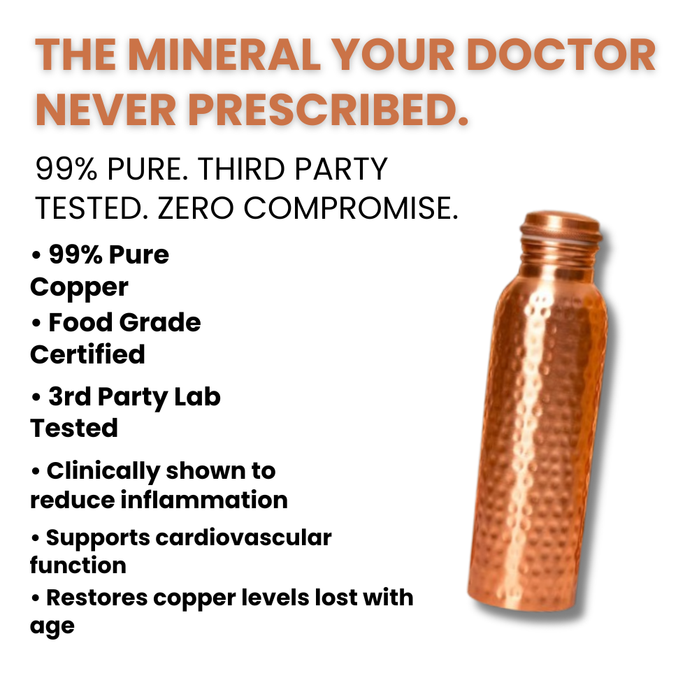 PureCo - Copper Water Bottle